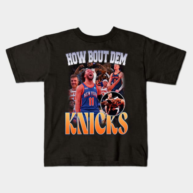 THE KNICKS Kids T-Shirt by dsuss